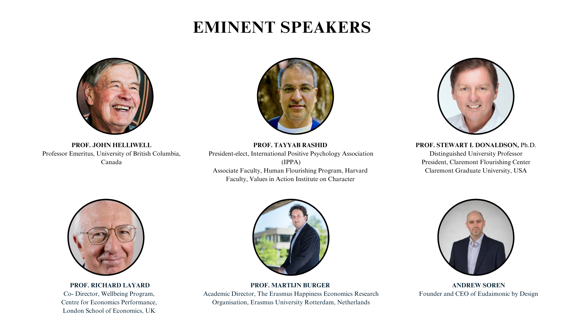 Speaker Details